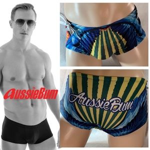 Aussiebum Swim Briefs XL Gently worn External drawstring 80% nylon / 20% lycra